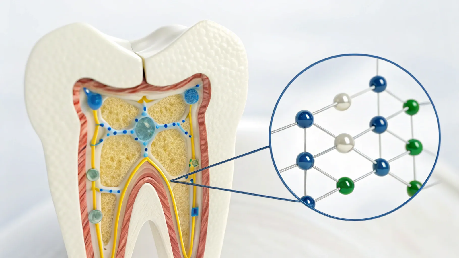 din ce este facut un dinte